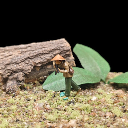 1/72 Scale Vietnamese Soldiers Painted Figures for Model Dioramas