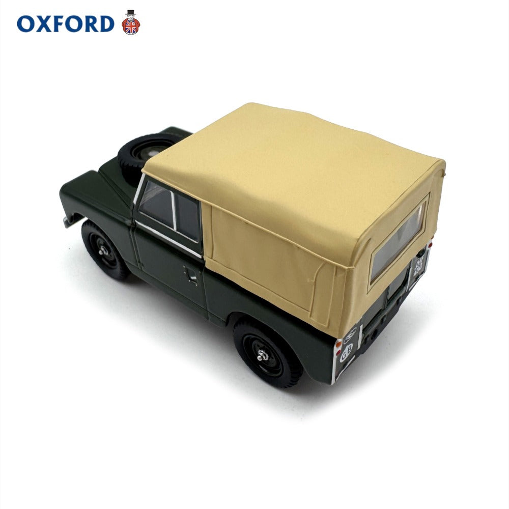 1/43 Scale Land Rover Series II SWB Canvas Diecast Model Car
