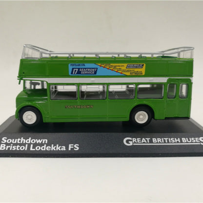 1/76 Scale Southdown Bristol Lodekka FS Double-Decker Bus Diecast Model