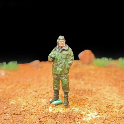 1/72 Scale Air Force Soldiers Painted Figures for Model Dioramas