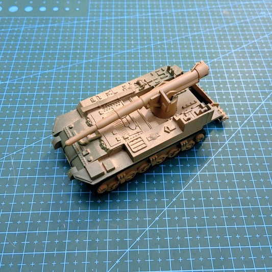 1/72 Scale M12 Gun Motor Carriage Pre-built Plastic Collectible Model