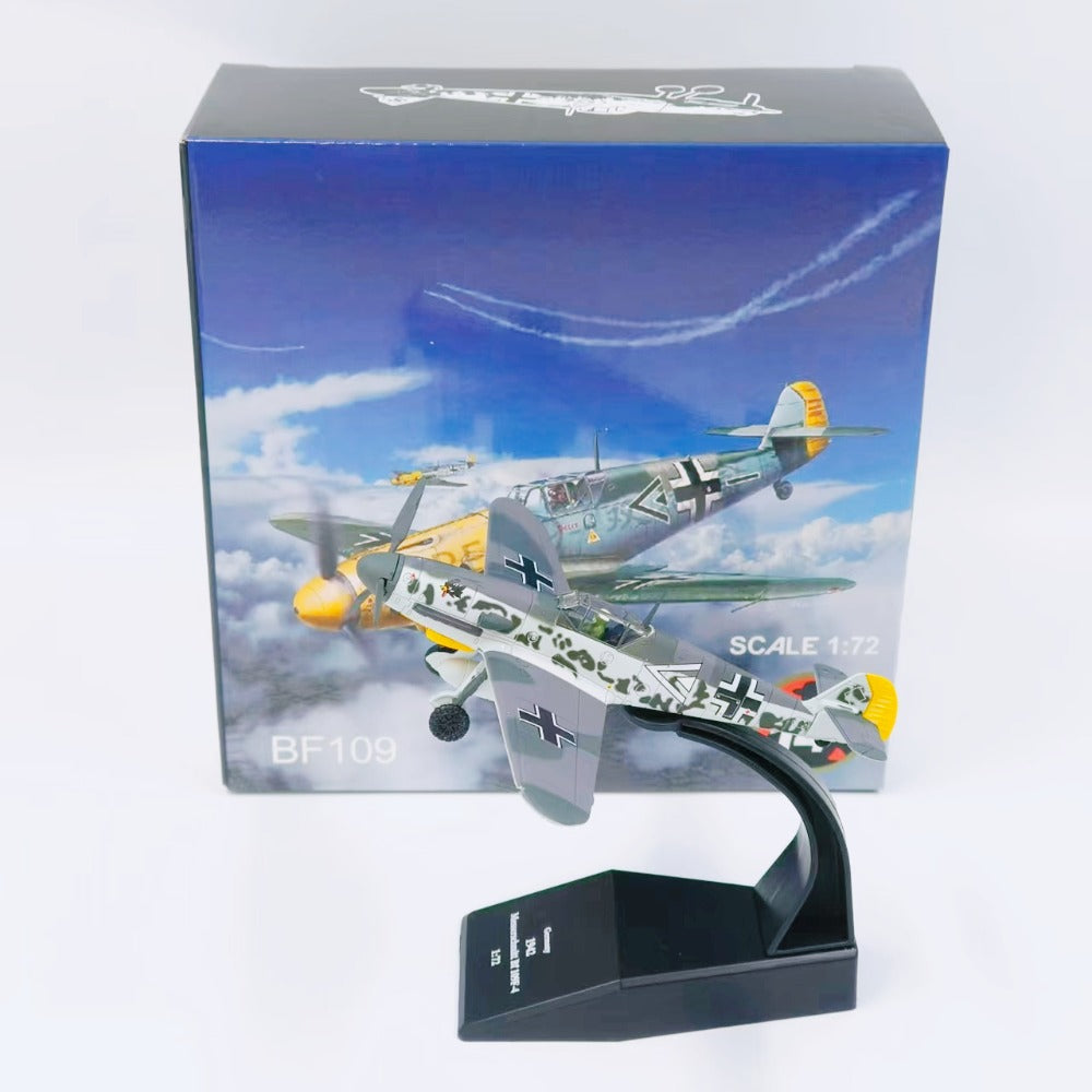 1/72 Scale 1942 Messerschmitt Bf 109 F-4 German WWII Monoplane Fighter Diecast Model Aircraft