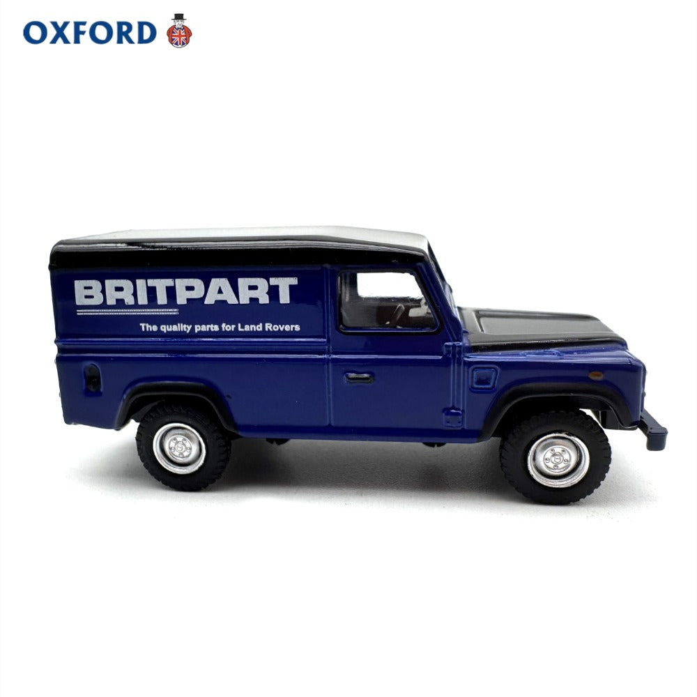 1/76 Scale Land Rover Defender LWB Britpart Diecast Model Car