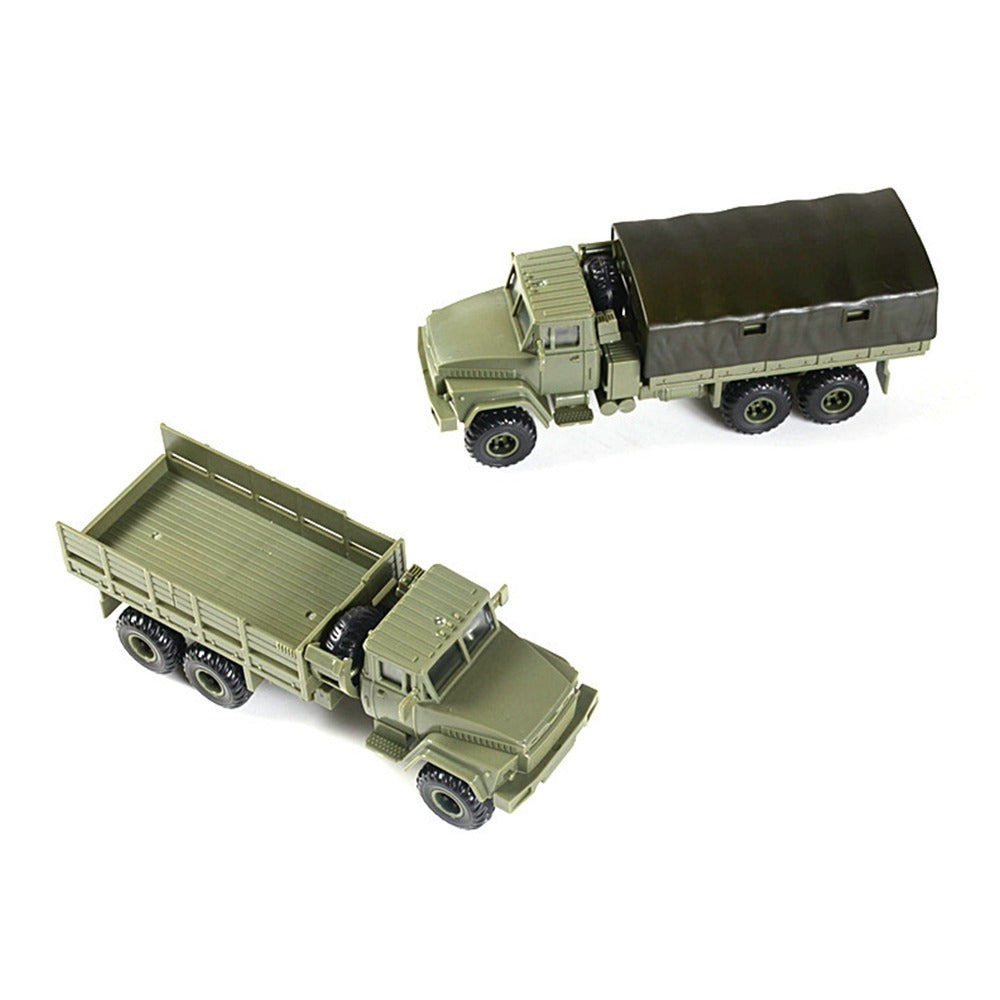 1/72 Scale KrAZ-260 Soviet Military Truck Pre-built Plastic Collectible Model