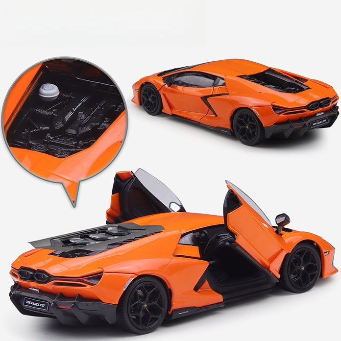 1/24 Scale Lamborghini Revuelto Hybrid Sports Car Diecast Model