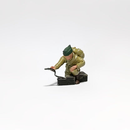 1/72 Scale WWII Polish Soldiers Painted Figures for Model Dioramas