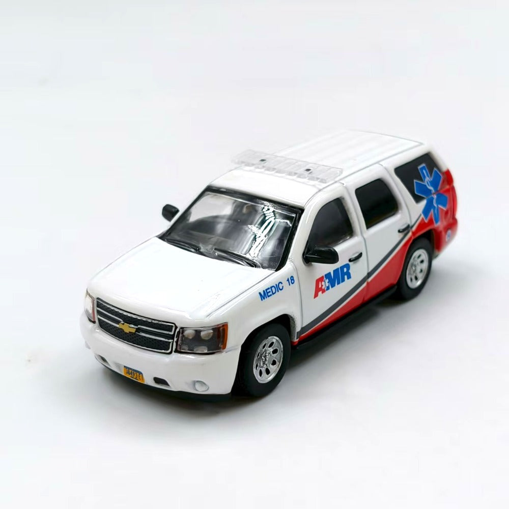 1/64 Scale Chevrolet Tahoe AMR American Medical Response Diecast Model Car
