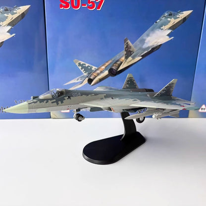1/72 Scale Sukhoi Su-57 Russian Stealth Multirole Fighter Diecast Model Aircraft