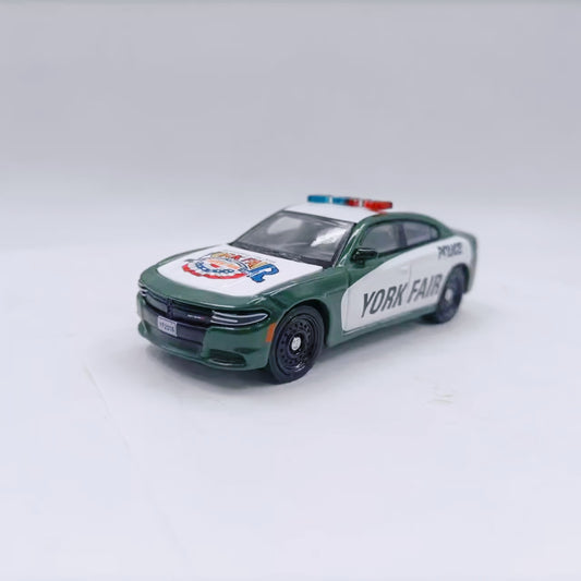 1/64 Scale 2018 York Fair Dodge Charger Police Car Diecast Model