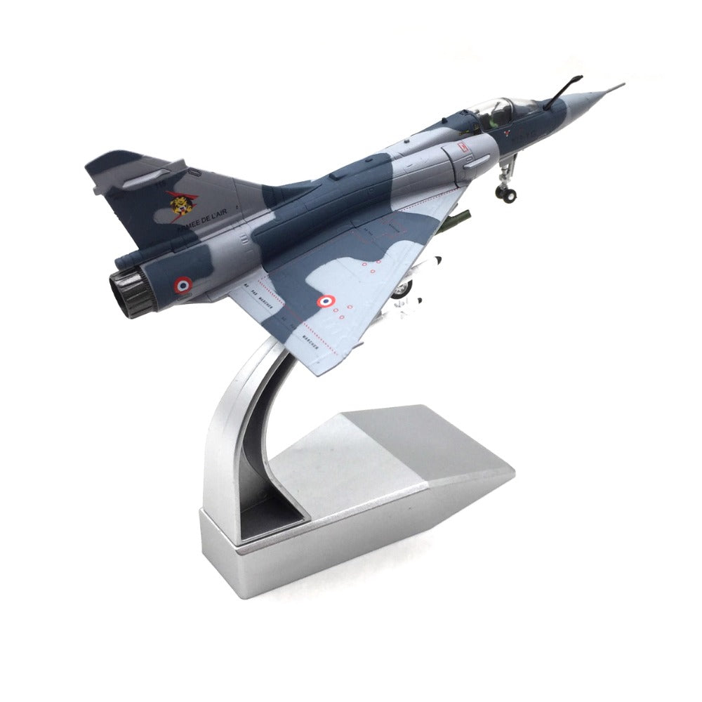 1/100 Scale Dassault Mirage 2000 French Multirole Fighter Aircraft Diecast Model