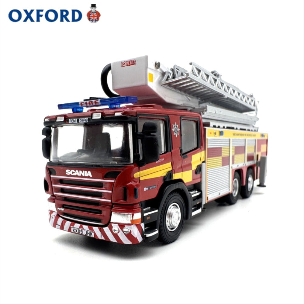 1/76 Scale Scania ARP Aerial Rescue Pump Northamptonshire Fire Rescue Diecast Model