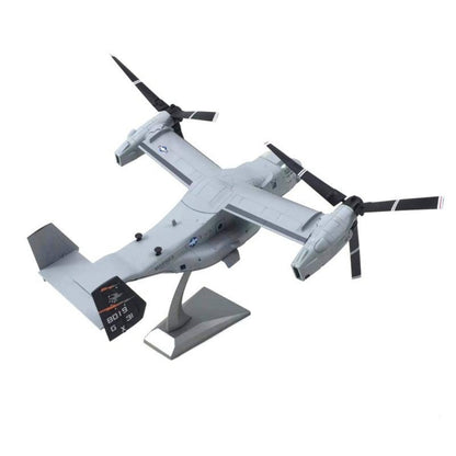 1/72 Scale Bell Boeing V-22 Osprey US Marines Tiltrotor Military Transport Aircraft Diecast Model