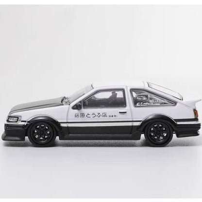 1/64 Scale Toyota AE86 Corolla Levin GT-APEX Diecast Model Car