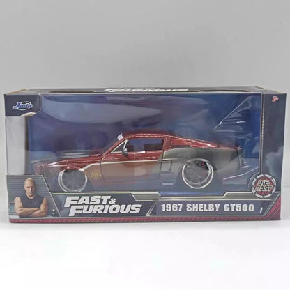 1/24 Scale 1967 Shelby Mustang GT500 Diecast Model Car