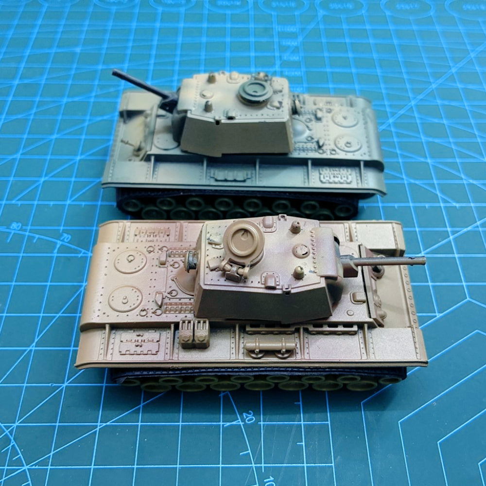 1/72 Scale Kliment Voroshilov KV-1 Soviet Heavy Tank Pre-built Plastic Collectible Model