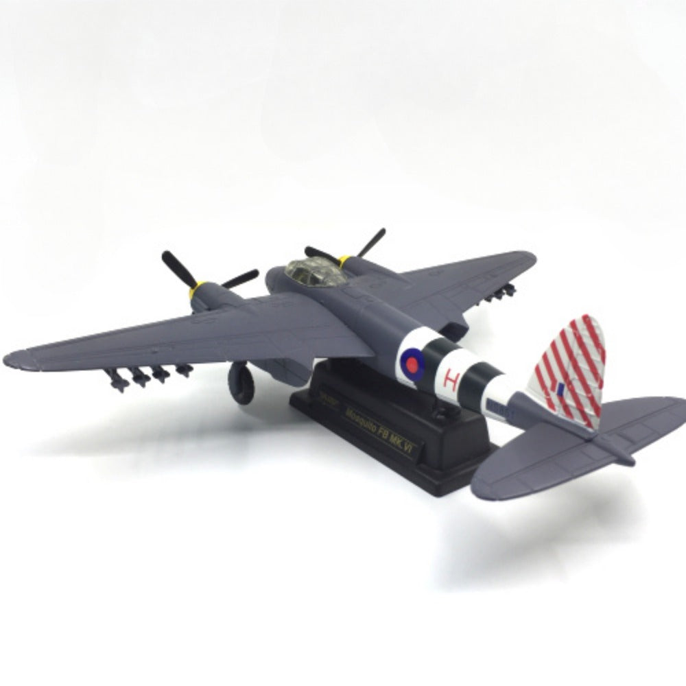 1/64 Scale De Havilland Mosquito FB Mk. VI British WWIIFighter Bomber Diecast Model Aircraft