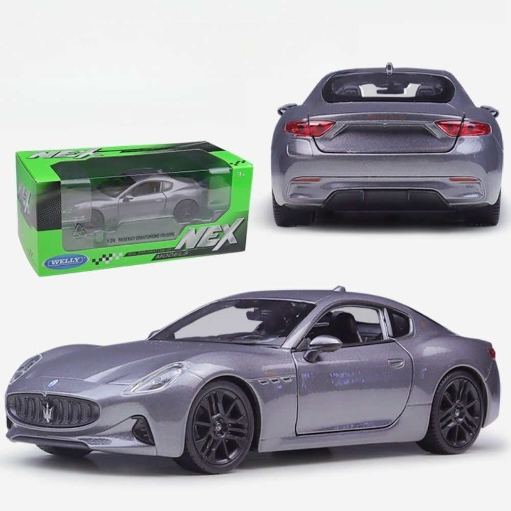 1/24 Scale 2023 Maserati GranTurismo Folgore Grand Tourer Diecast Model Car
