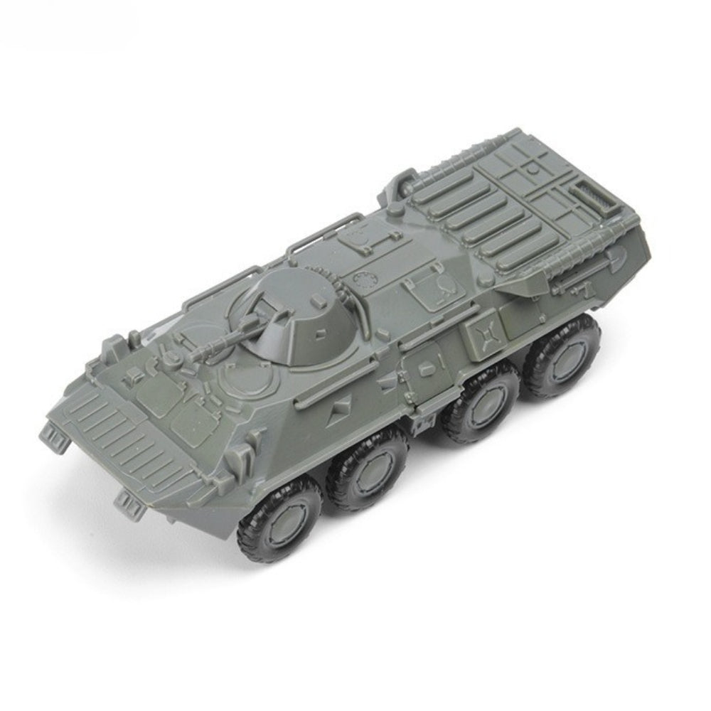 1/72 Scale BTR-80 Russian Amphibious Armored Personnel Carrier Pre-built Plastic Collectible Model