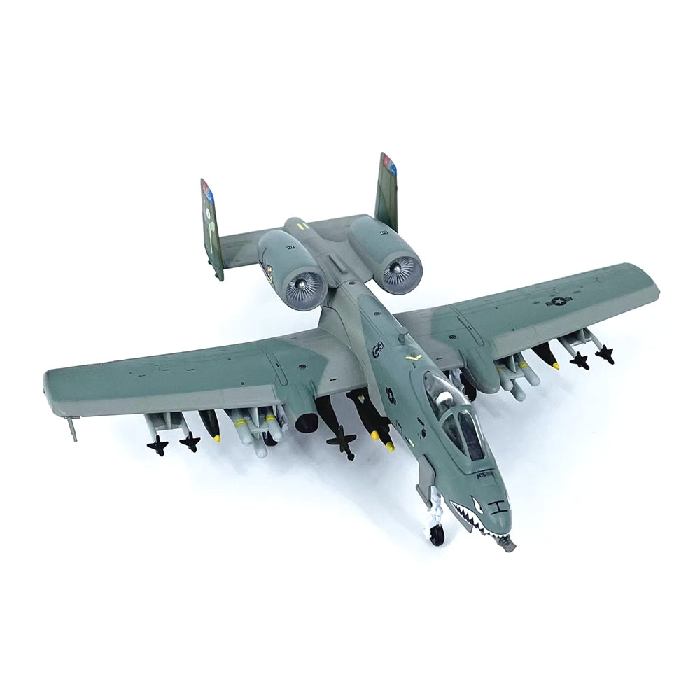 1/100 Scale Fairchild Republic A-10 Thunderbolt II Warthog Flying Tiger US Attack Aircraft Diecast Model