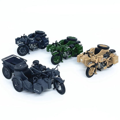 1/24 Scale BMW R75 Motorcycle & Sidecar Diecast Model