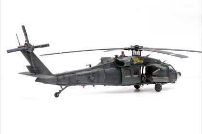 1/72 Scale Sikorsky MH-60L Black Hawk Military Utility Helicopter US Army Super 66 Gunslinger Diecast Model