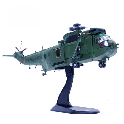 1/72 Scale Westland Sea King HC.4 Royal Navy ZA296 Helicopter Diecast Model Aircraft