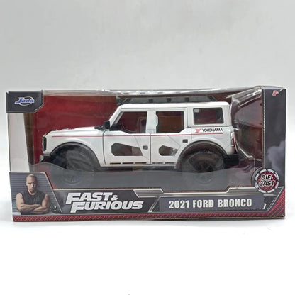 1/24 Scale 2021 Ford Bronco SUV Diecast Model Car