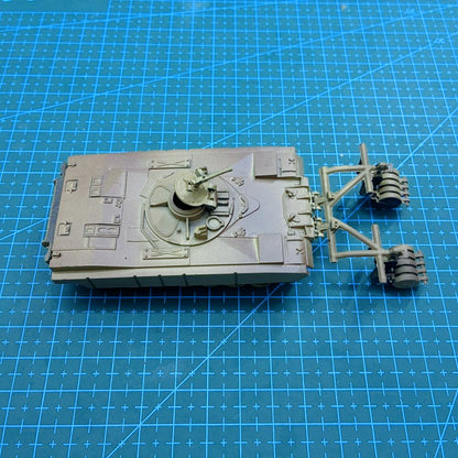 1/72 Scale M1 Panther II Mine-Clearing Vehicle Pre-built Plastic Collectible Model