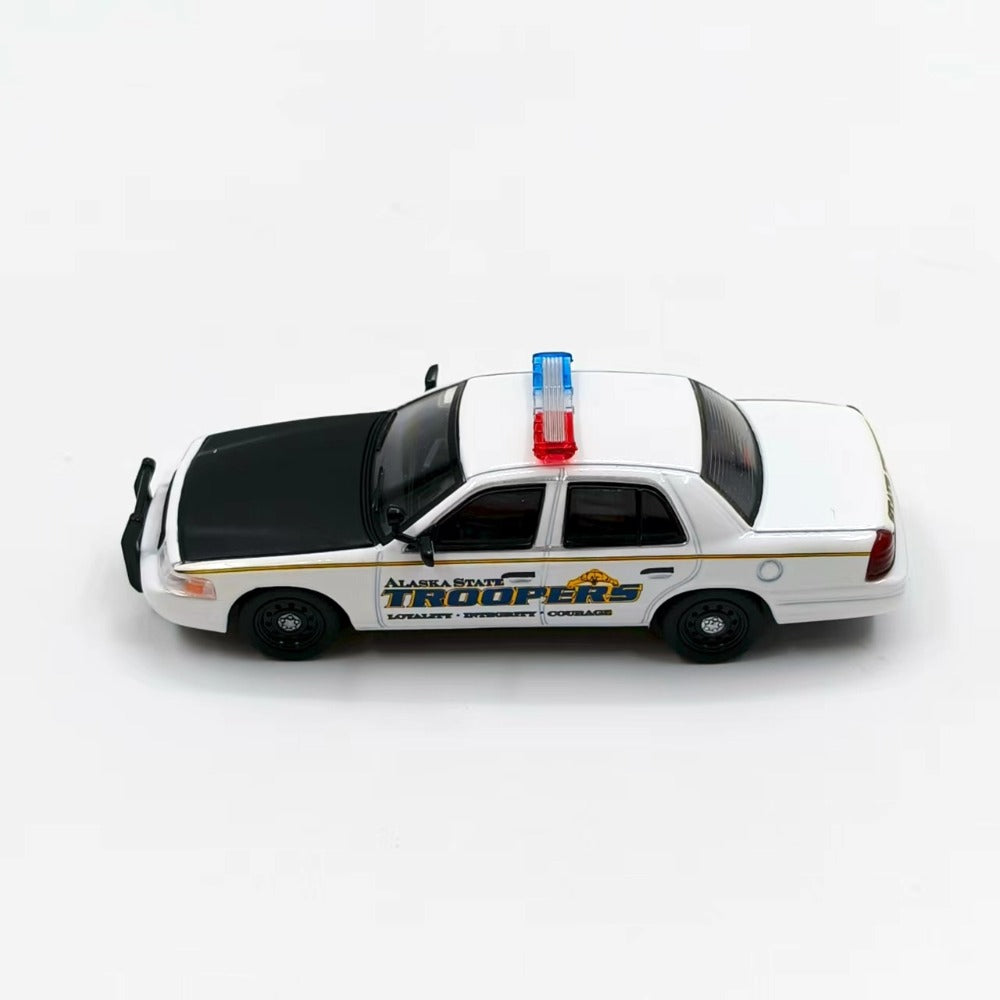 1/64 Scale Ford Crown Victoria Alaska State Troopers Diecast Model Car