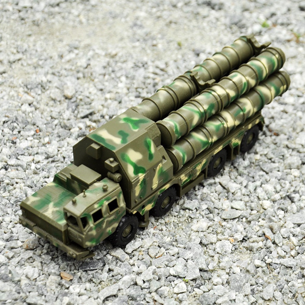 1/72 Scale S-300 Russian Surface-To-Air Missile System Pre-built Plastic Collectible Model