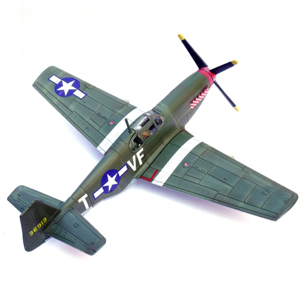 1/72 Scale P-51B Mustang Shangri-La WWII USAAF 336FS 4FG Fighter Diecast Model Aircraft