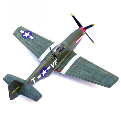 1/72 Scale P-51B Mustang Shangri-La WWII USAAF 336FS 4FG Fighter Diecast Model Aircraft