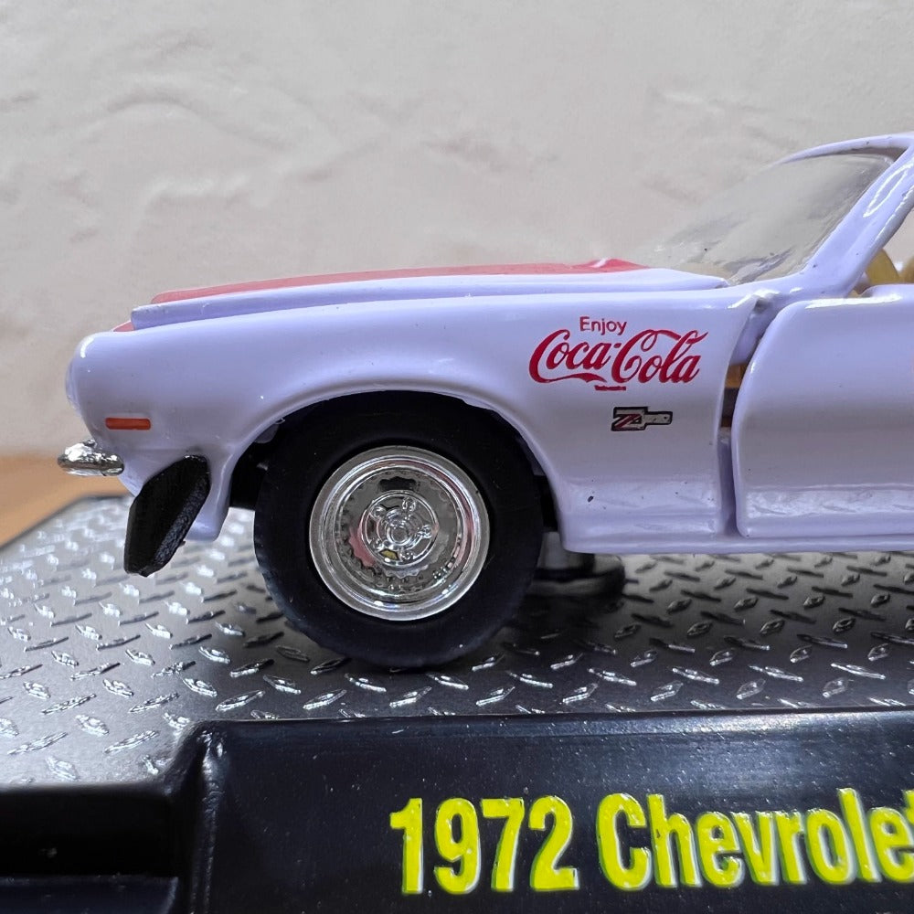 1/64 Scale 1972 Chevrolet Camaro Z/28 Coke Diecast Model Car