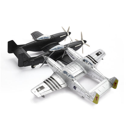 1/48 Scale North American F-82 Twin Mustang US Long-Range Escort Fighter Pre-built Plastic Collectible Model Aircraft