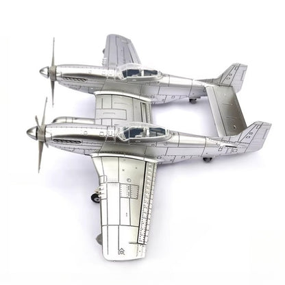1/48 Scale North American F-82 Twin Mustang US Long-Range Escort Fighter Pre-built Plastic Collectible Model Aircraft