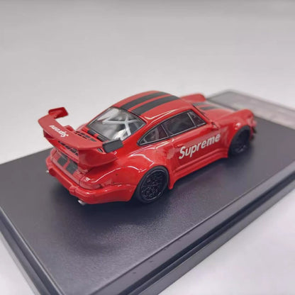 1/64 Scale RWB Porsche 911 (964) Sports Car Diecast Model