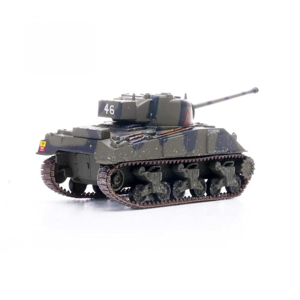 1/72 Scale Sherman Firefly WWII British Medium Tank 1st Armoured Division 1944 Normandy Diecast Model