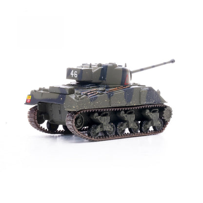 1/72 Scale Sherman Firefly WWII British Medium Tank 1st Armoured Division 1944 Normandy Diecast Model