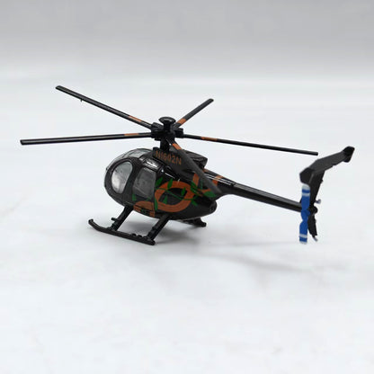 1/100 Scale MD 500 American Light Utility Helicopter Diecast Model