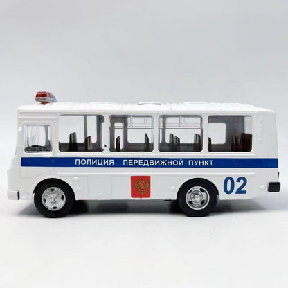 1/43 Scale PAZ-32053 Soviet Midibus Diecast Model