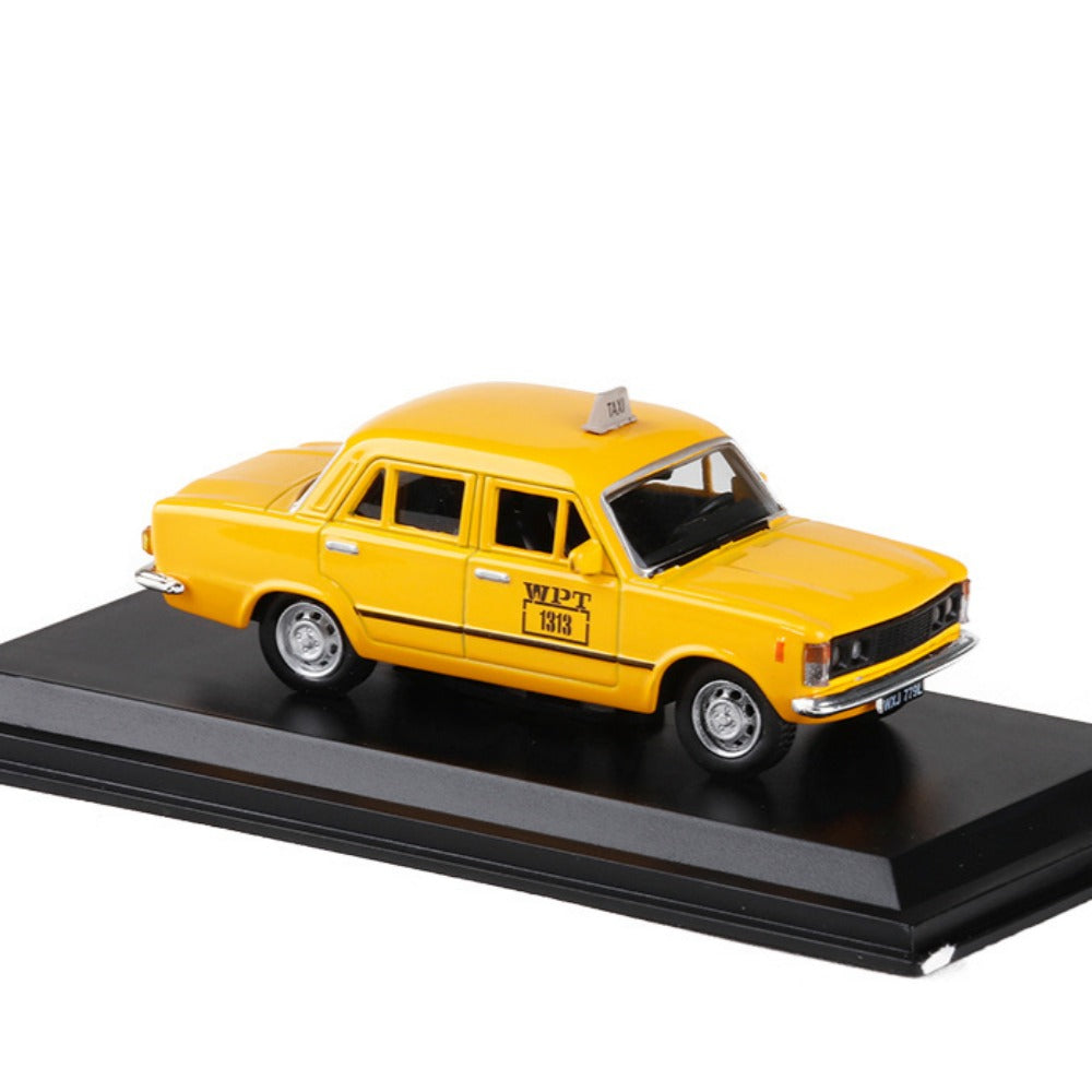 1/43 Scale 1980 Polski Fiat 125p Varsavia Poland Taxi Diecast Model Car