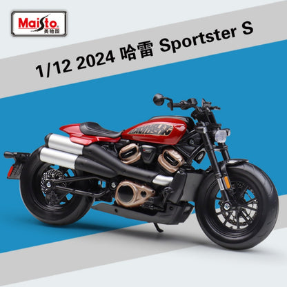 1/12 Scale 2024 Harley-Davidson Sportster S Diecast Model Motorcycle