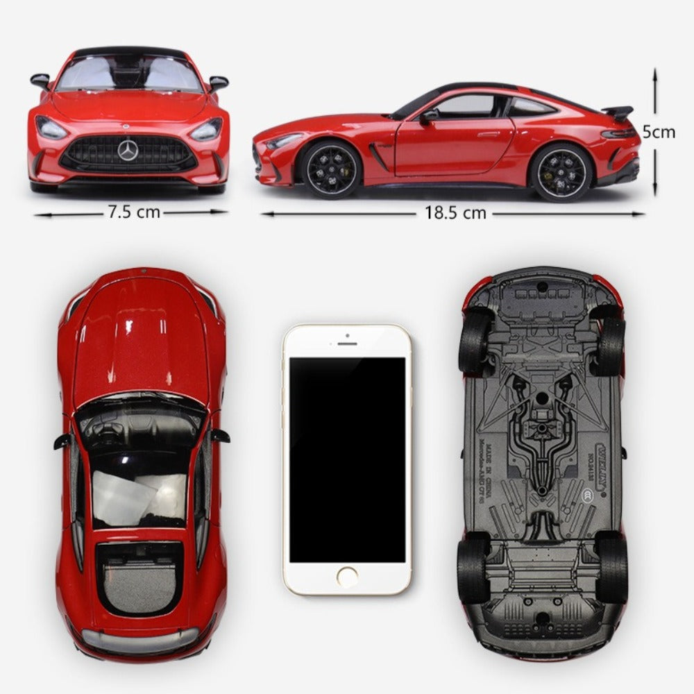 1/24 Scale Mercedes-AMG GT 63 Sports Car Diecast Model