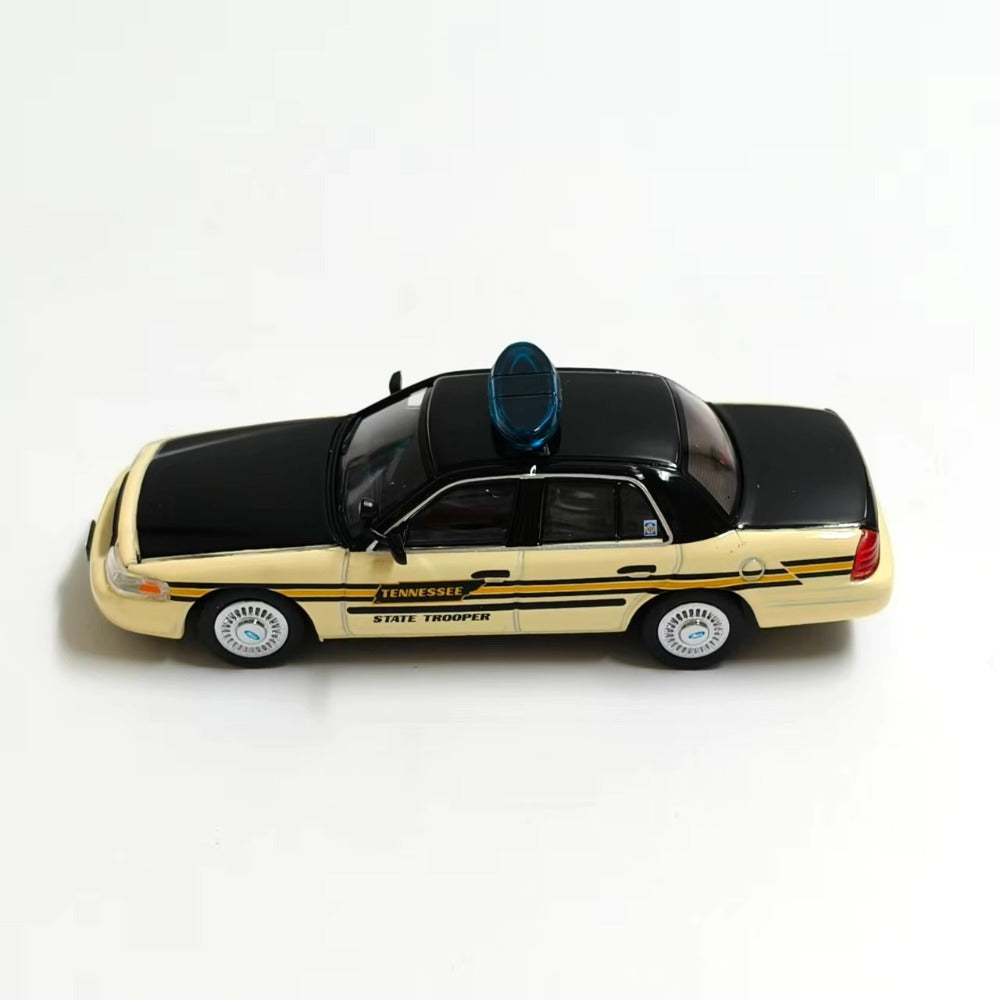 1/64 Scale Ford Crown Victoria Tennessee State Trooper Highway Patrol Diecast Model Car