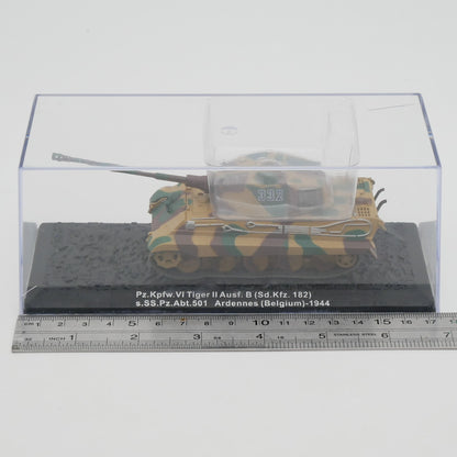 1/72 Scale 1944 Tiger II Panzerkampfwagen Tiger Ausf. B Henschel Turret WWII German Heavy Tank Diecast Model