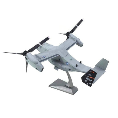 1/72 Scale Bell Boeing V-22 Osprey US Marines Tiltrotor Military Transport Aircraft Diecast Model