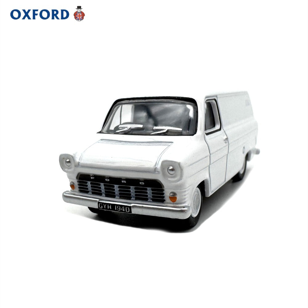 1/76 Scale Ford Transit Mk1 Van White Diecast Model Car