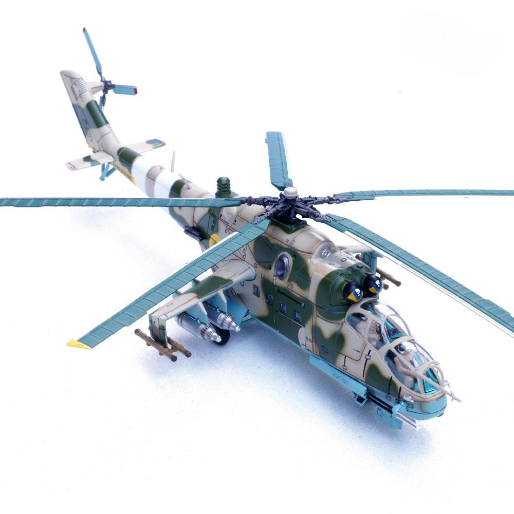 1/72 Scale Mil Mi-24P Attack Helicopter Ukrainian Army Diecast Model