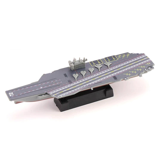 1/2100 Scale USS Abraham Lincoln CVN-72 Nimitz-Class Aircraft Carrier Pre-built Plastic Collectible Model Ship