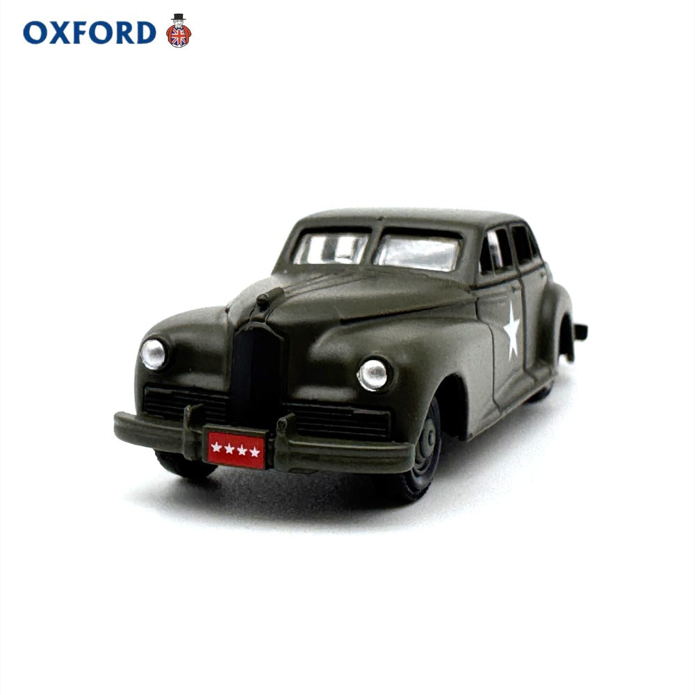 1/87 Scale 1942 Packard Clipper Touring Sedan US Army Staff Car Diecast Model